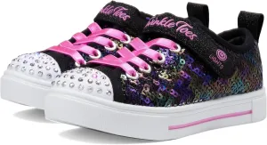SKECHERS Girl's Twinkle Sparks-Sequin Party Sneaker