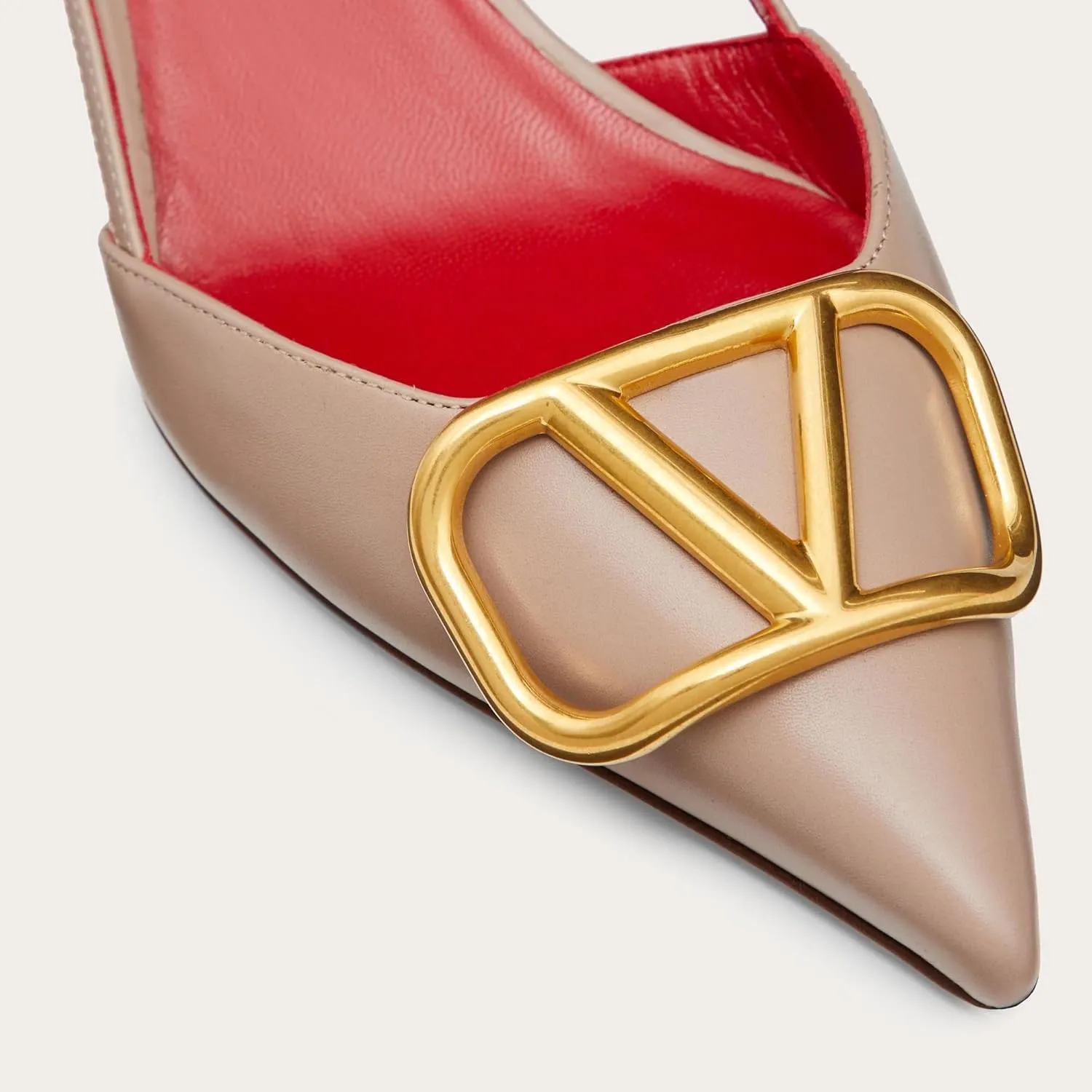 Slingback Kitten Heels for Women Patent Leather Pumps Pointed Toe Low Heeled Sandals Slip on Heels for Prom, Wedding, Party