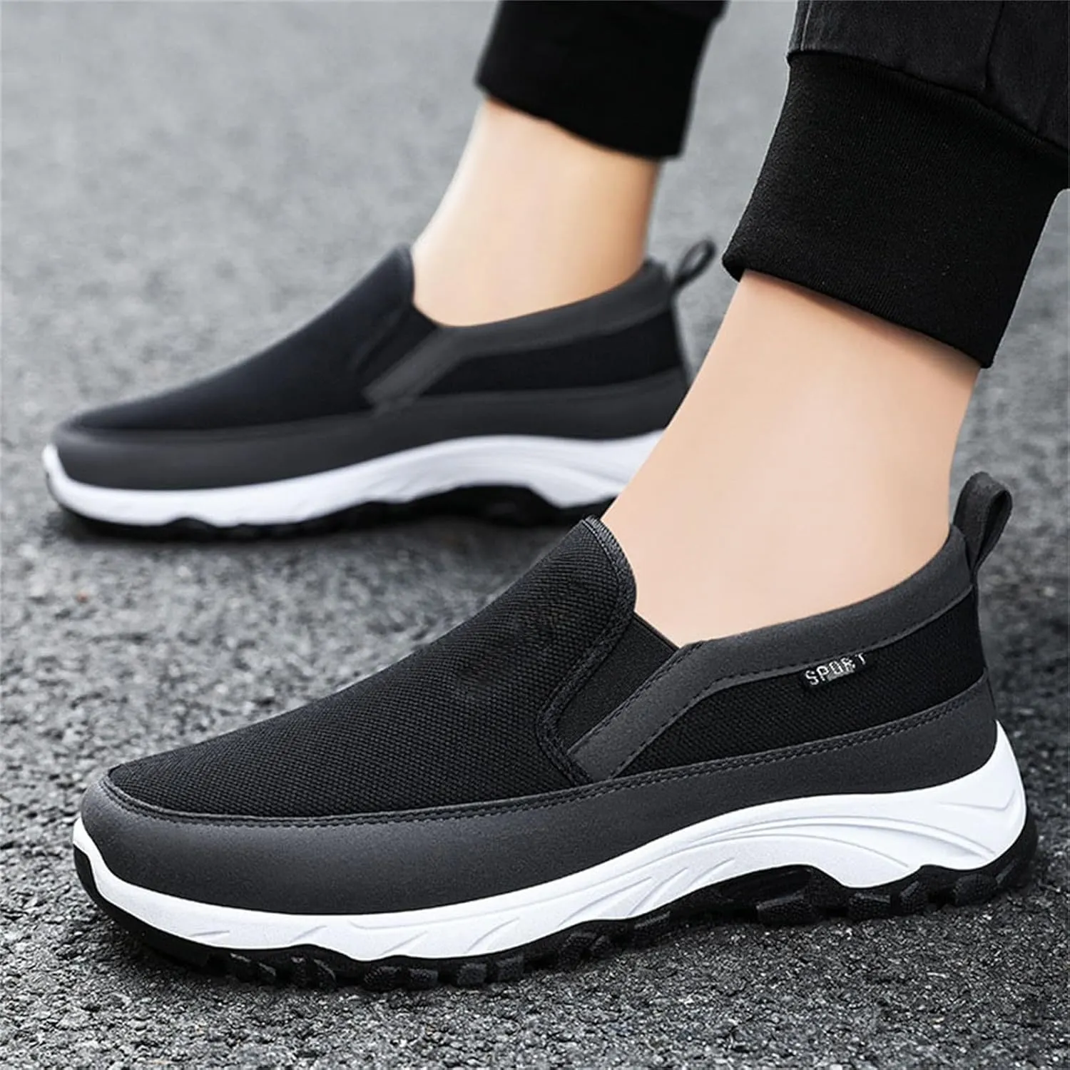Sneakers for Women Clearance Volleyball Shoes Mules for Women Flats Slip on Non Slip Low Top Casual Loafers for Women Wide Women's Fashion Sneakers Slip On