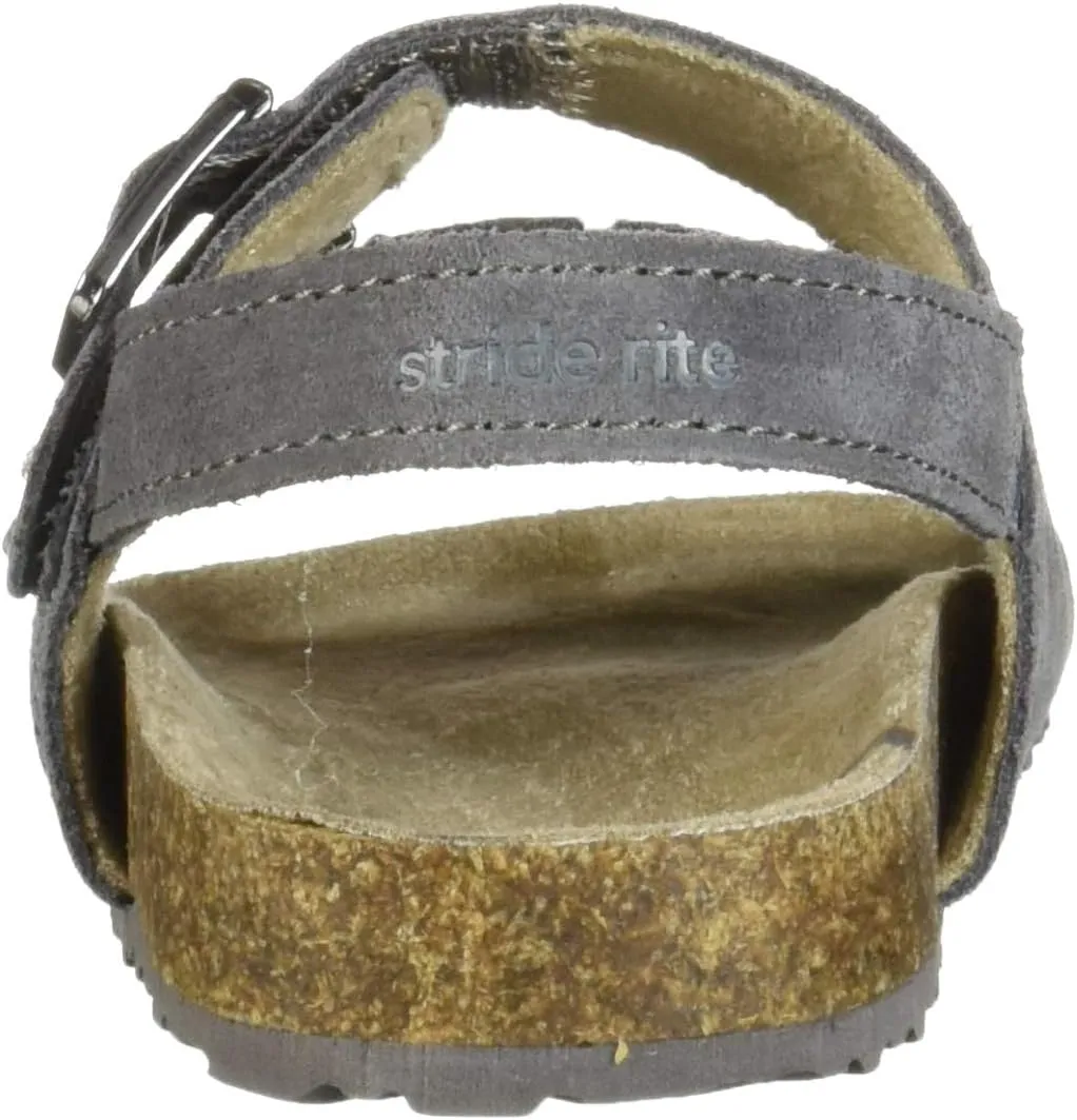 Stride Rite Unisex-Child Leo Boy's Buckle Sandal