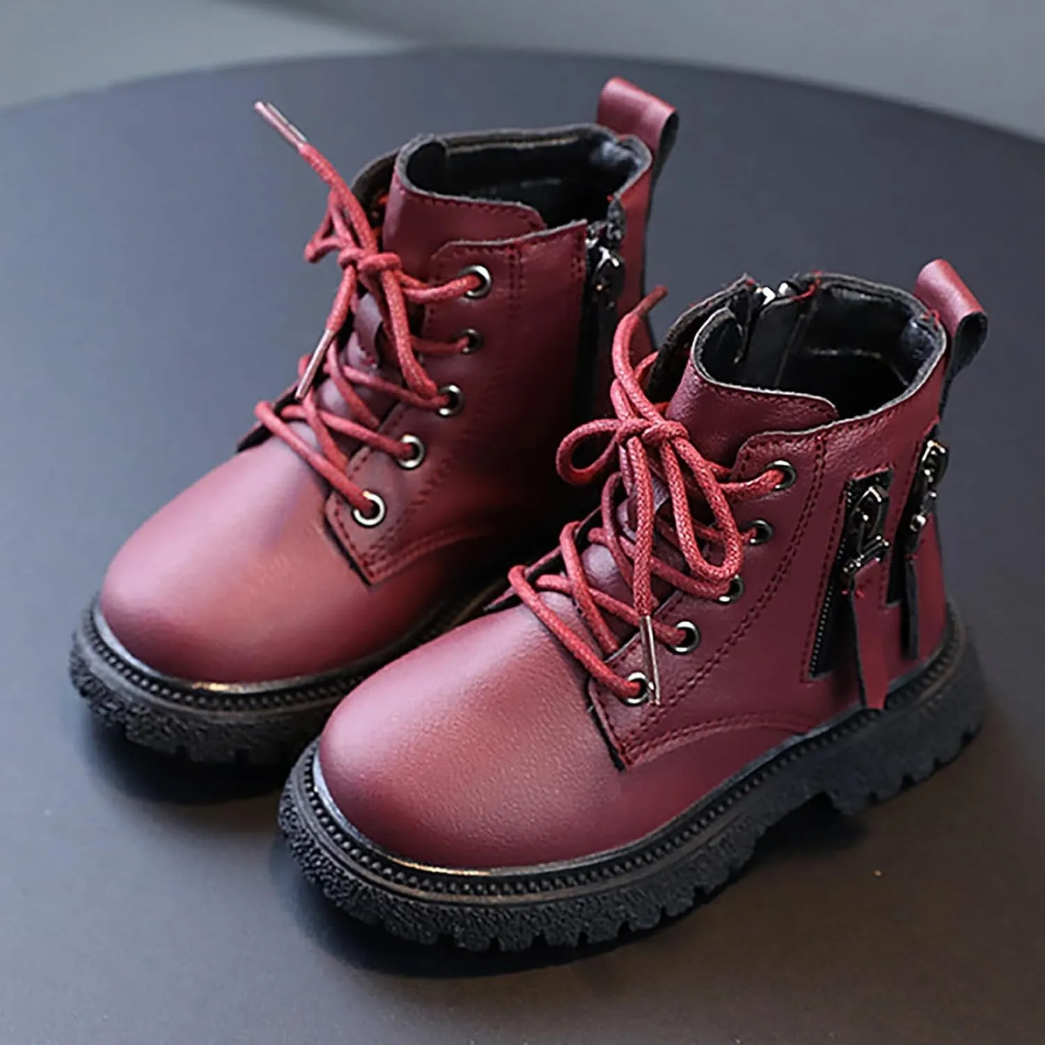 Toddler Snow Boots Warm Cozy Anti-Slip Mid Calf Winter Shoes Baby Winter Snow Boots for Infant Boys Girls Shoes