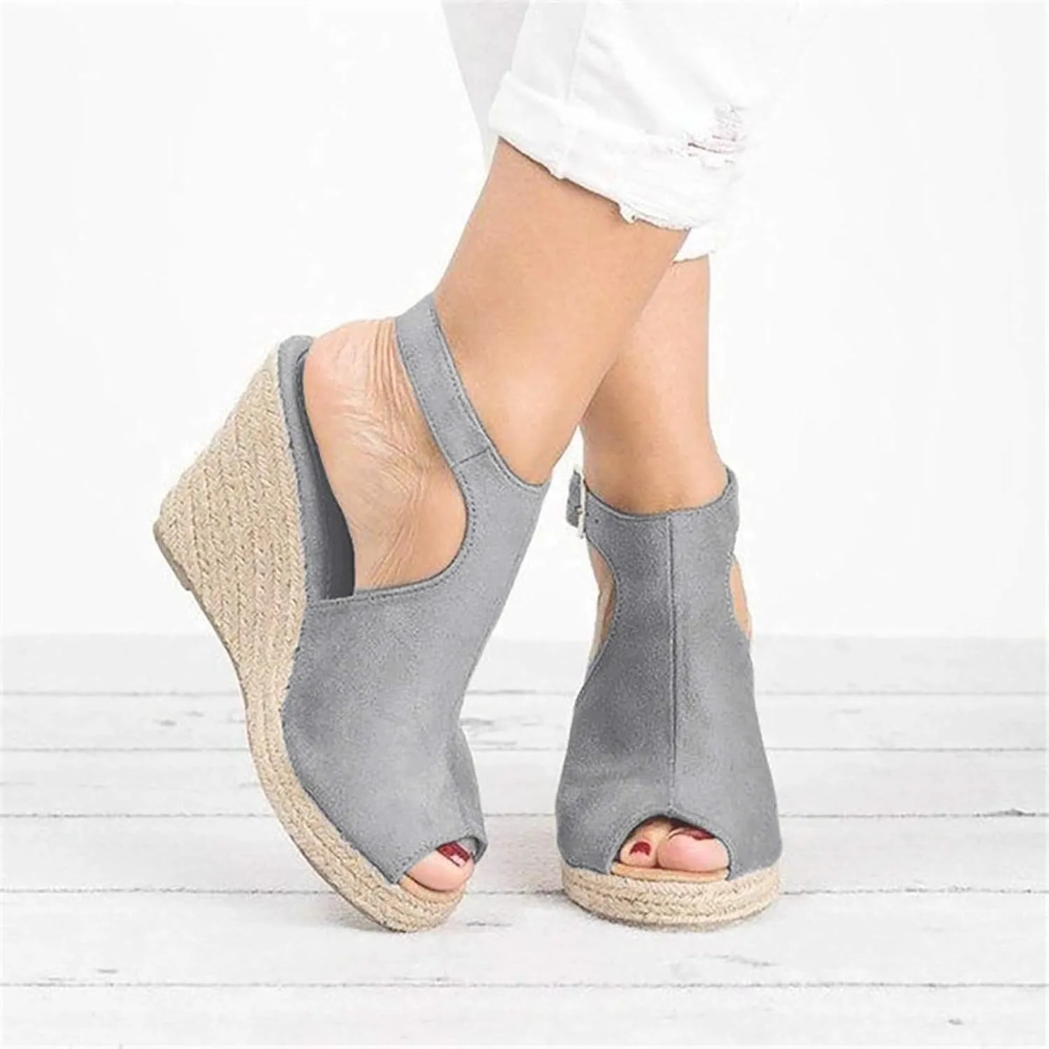 Wedge Sandals for Women Slip On Mules with Side Cutouts and Mid Heel Platform for Effortless Casual Summer Style Orthopedic Sandal Beach Dressy Flip Flops for Wide Toe 2025 Spring