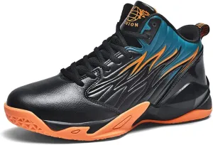 WILTENA Fashion Men's Anti Slip Basketball Shoes Boy's Athletic Running Tennis Casual Youth Sneakers