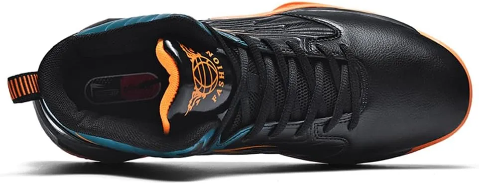 WILTENA Fashion Men's Anti Slip Basketball Shoes Boy's Athletic Running Tennis Casual Youth Sneakers