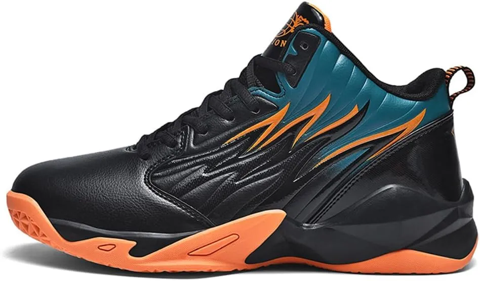 WILTENA Fashion Men's Anti Slip Basketball Shoes Boy's Athletic Running Tennis Casual Youth Sneakers