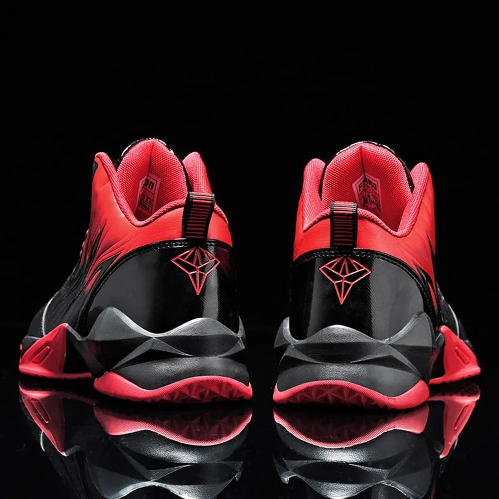 WILTENA Fashion Men's Anti Slip Basketball Shoes Boy's Athletic Running Tennis Casual Youth Sneakers