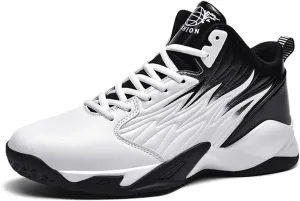 WILTENA Fashion Men's Anti Slip Basketball Shoes Boy's Athletic Running Tennis Casual Youth Sneakers