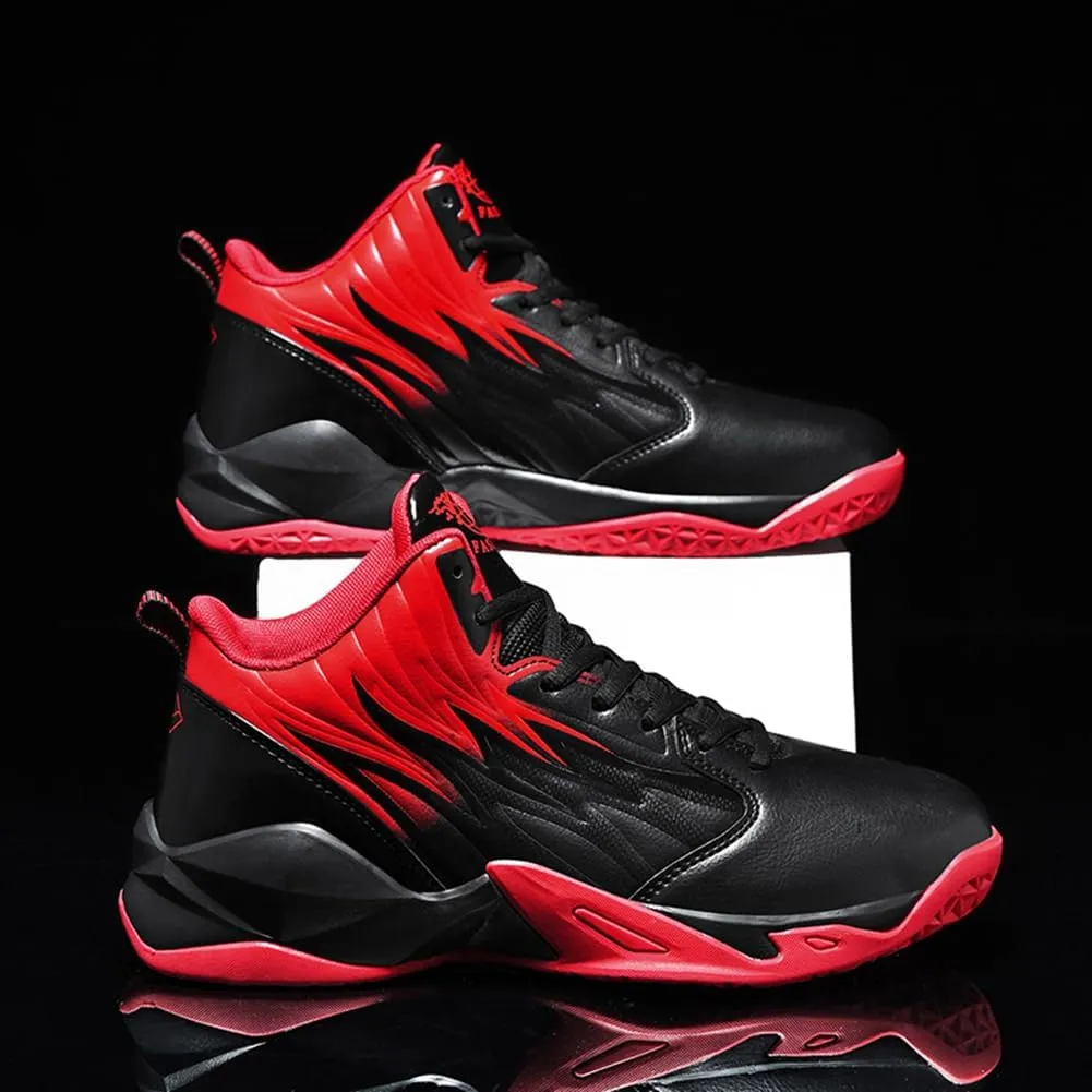 WILTENA Fashion Men's Anti Slip Basketball Shoes Boy's Athletic Running Tennis Casual Youth Sneakers