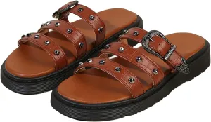 Womens Slide Sandals Open Toe Comfortable Walking Sandals Slip On With Buckle Comfory Memory Foam Sandals Dressy Casual Sandals For Summer